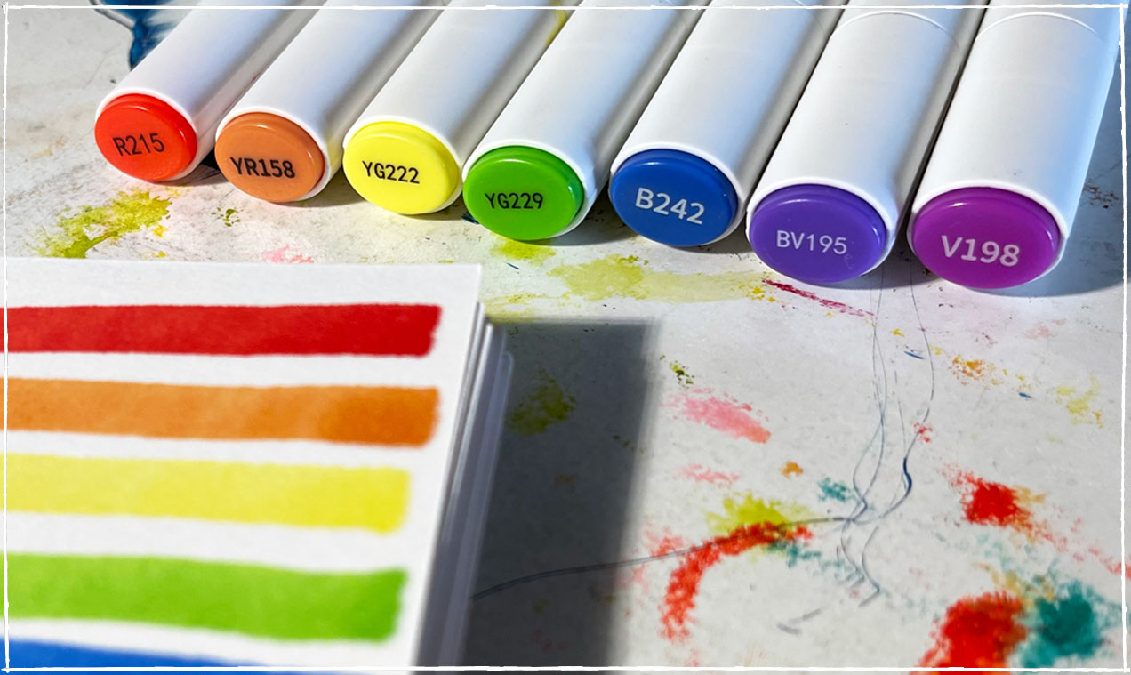 24 Colors Acrylic Paint Pens Markers Dual Tip Pens With - Temu Australia