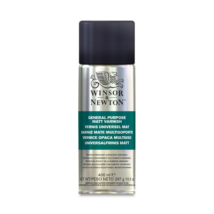 Winsor & Newton General Purpose Matt Spray Varnish - 400 ml