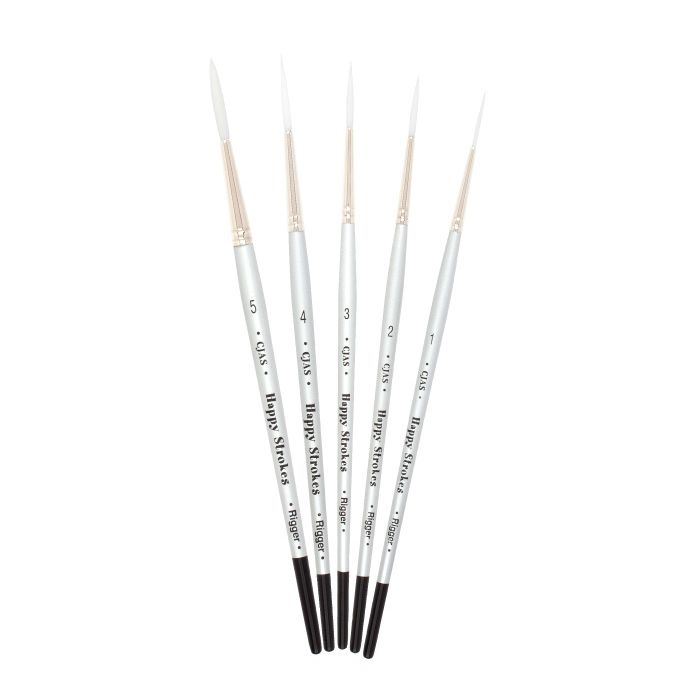 Major Brushes Synthetic Rigger Brushes sizes 0,1,2,3,artist detail OIL ACRYLIC 