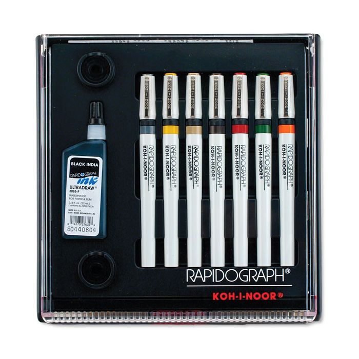 Koh-I-Noor Rapidograph Pens and Sets