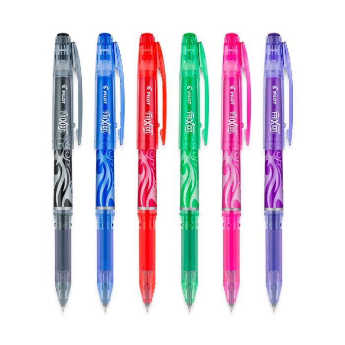 Point Synergy Erasable Pen Assorted Colors, 0.5 mm., Set of 6 | Pilot - Cheap Art