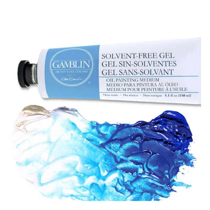 Gamblin Solvent-Free Oil Painting Mediums From Blue Rooster Art