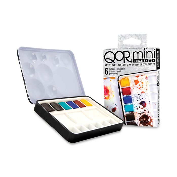 My mini travel sketching kit  lightweight portable watercolor