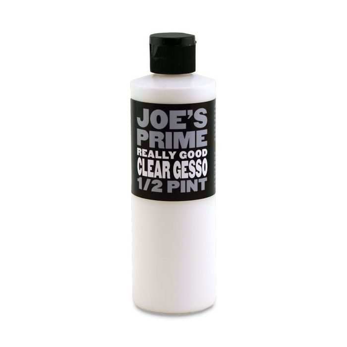 Joe's Prime Really Good Clear Gesso - 8 oz.