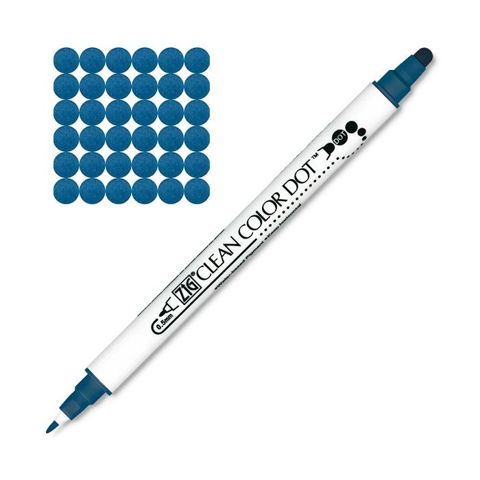 Zig Clean Color Dot Marker - Denim