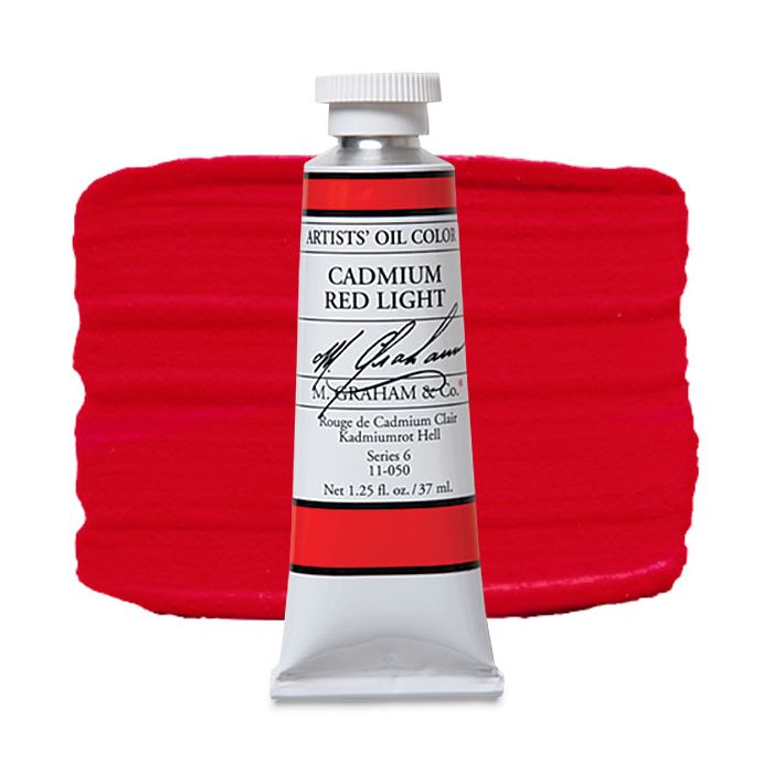 Paint - Cadmium Red Light, 37 ml | M. Graham