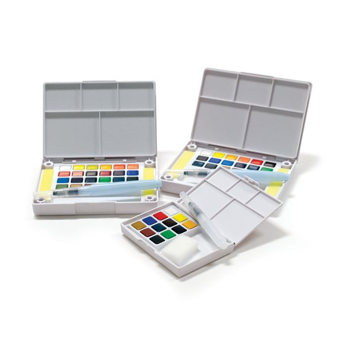 Sakura Koi Watercolor Pocket Field Sketch Box Set, 12-Colors