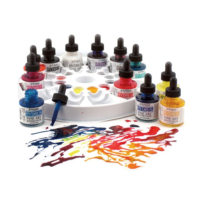 Dr. Ph. Martin's Hydrus Fine Art Liquid Watercolor Sets, Liquid