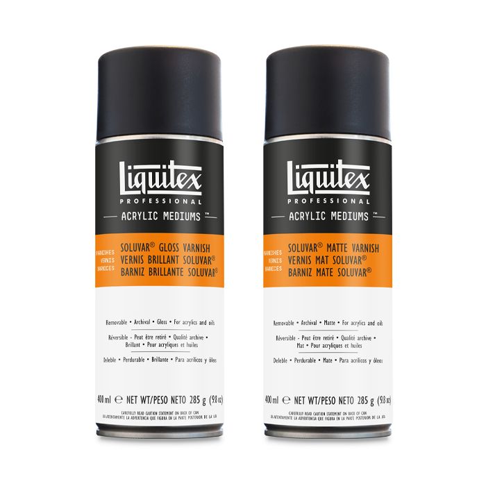 Liquitex Soluvar Varnish Spray - Gloss, 10.4 oz Spray Can