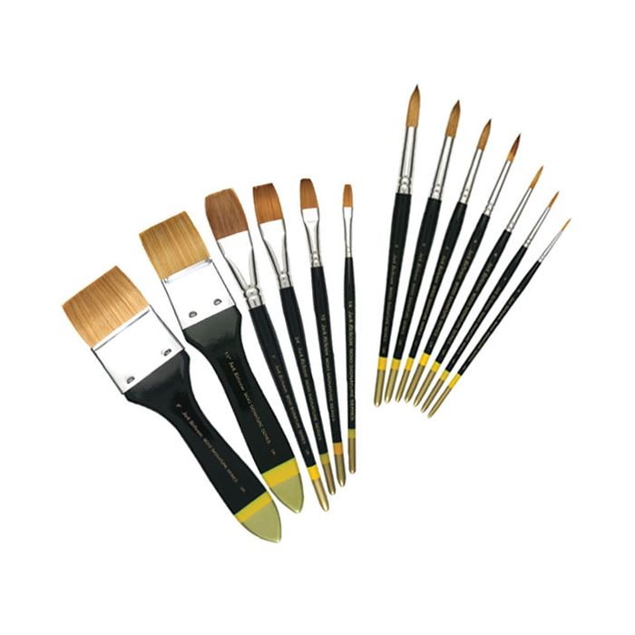Richeson Series 9000 Synthetic Watercolor Brushes