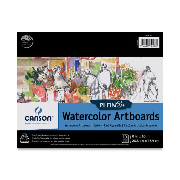 Plein Air Watercolor Artboards