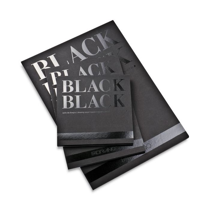 Black Black Drawing Pads