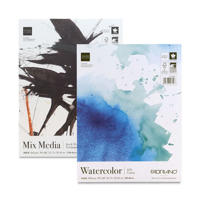 Wholesale Fabriano Watercolor Pads