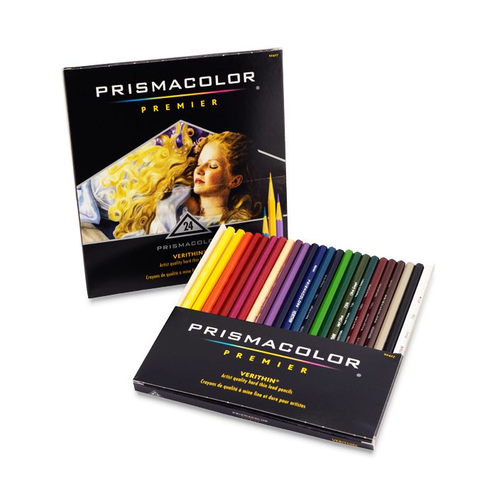 Prismacolor Premier Verithin 36 Colored Pencils Set