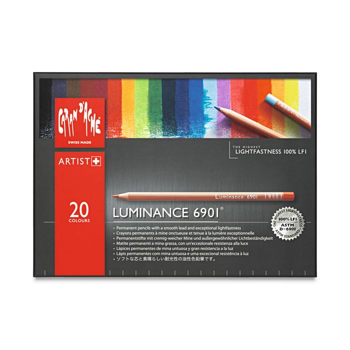 Review: Caran d'Ache Luminance 20 Coloured Pencil Portrait Set