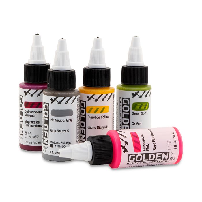 Golden Artist Colors Heavy Body Acrylic: 2oz Historical Alizarin Crimson  Hue - Wet Paint Artists' Materials and Framing