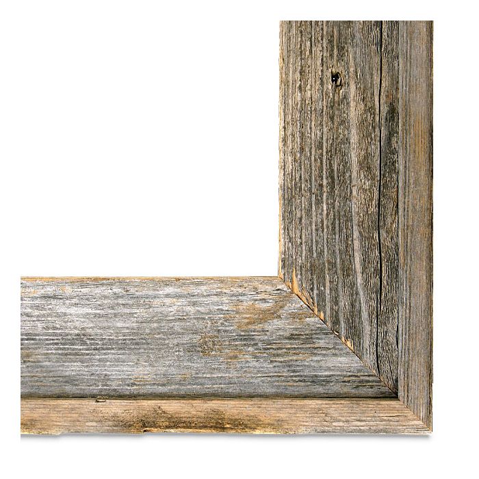 4x6 unfinished primitive old rustic barnwood barn wood picture frame  weathered