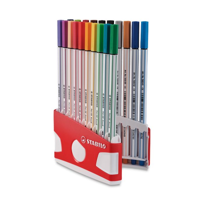 Pen 68 Brush Pen Set - Color Parade, Set of 20