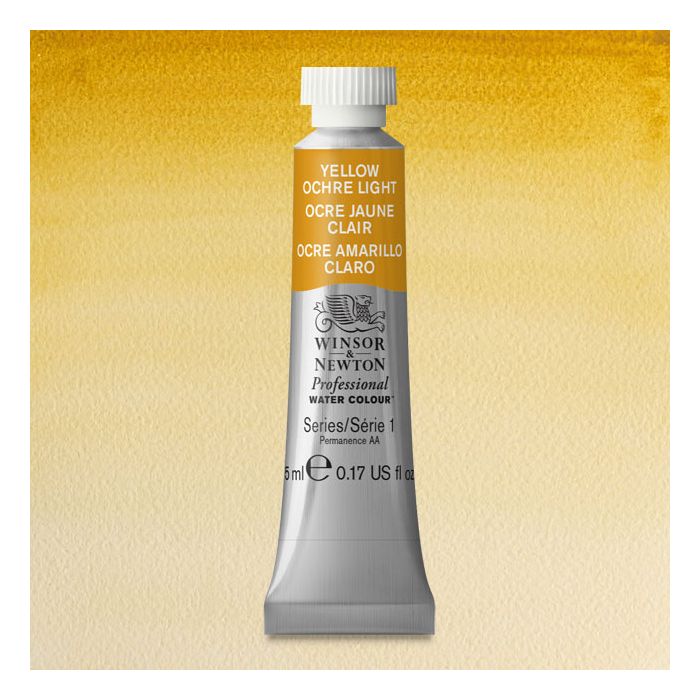 Winsor & Newton : Professional Watercolor Paint : 5ml : Winsor Yellow