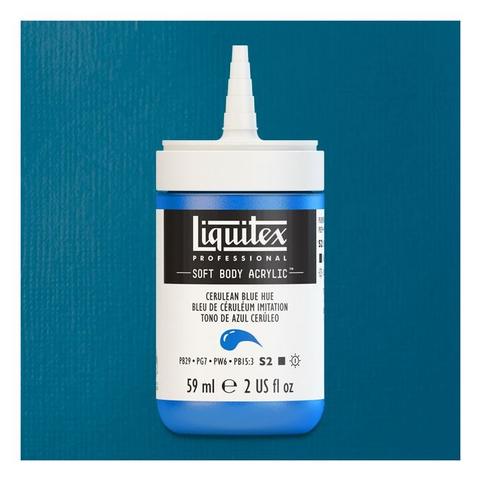 Liquitex Professional Soft Body Acrylic 2oz Light Blue Permanent