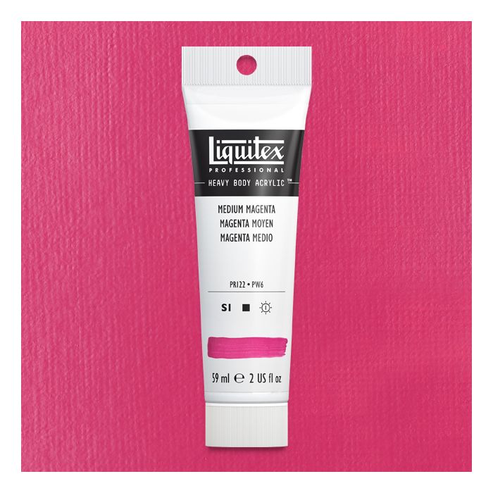 Liquitex Heavy Body Acrylic 2oz Medium Magenta