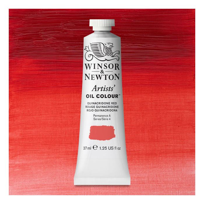 Oil Paint - Quinacridone Red, 37 | & Newton