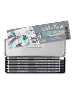 AquaGraph Watersoluble Colors Pencil Pocket Set