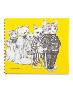Holbein x Yuko Higuchi, Cats on Parade Sketchbook - 8-3/4" x 10"