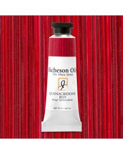 Richeson Shiva Oils - Quinacridone Red, 37 ml