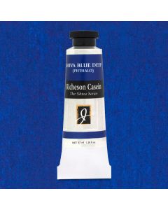 Casein Paint, Shiva Blue Phthalo, 37 ml. tube