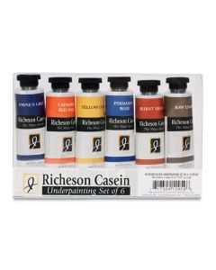 Shiva Casein Colors - Underpainting Set of 6 Colors