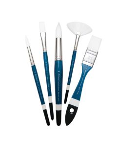 Miller's Old Faithful White Synthetic Watercolor Brushes