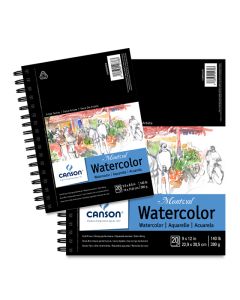 Black Travel Watercolor Journals