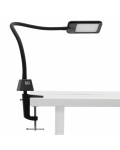LED Flex Clamp Lamps with USB Port, Black
