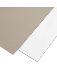 Pastel Premier Sanded Pastel Paper Sheets, Italian Clay and White