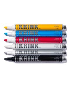 K-42 Paint Marker - Assorted Colors, Set of 6