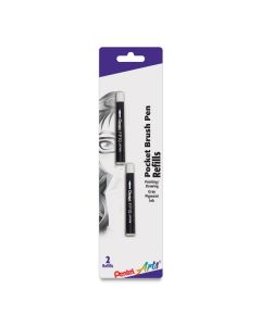 Pocket Brush Pen Refill Cartridges - Gray, Pkg. of 2