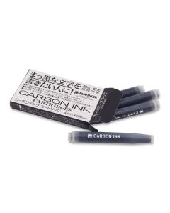 Fountain Pen Ink Cartridge, Carbon Black, 4 pack