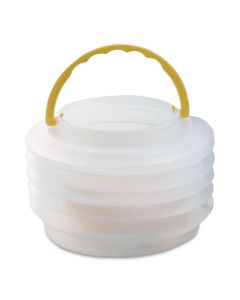 Mini Collapsible Water Bucket (Handle Color May Vary)