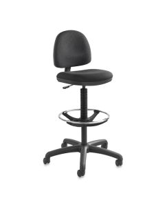 Precision Extended Height Chair, Black Fabric