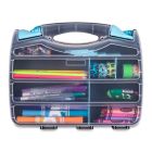 Double-Sided Quick-View Carrying Case with Removable Dividers (Art Supplies Not Included)