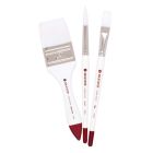 White Synthetic Watercolor Brushes