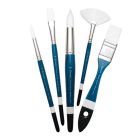 Miller's Old Faithful White Synthetic Watercolor Brushes