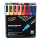 Paint Marker Basic Colors Set of 16, PC-3M Fine Tip