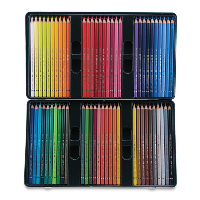 Pencils Faber Castell Colour Polychromos Pastel Artists Set 60 Quality Pack NEW 