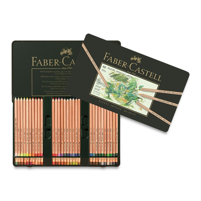 FABER CASTELL PITT PASTEL PENCIL SET/60 - Colours Artist Supplies