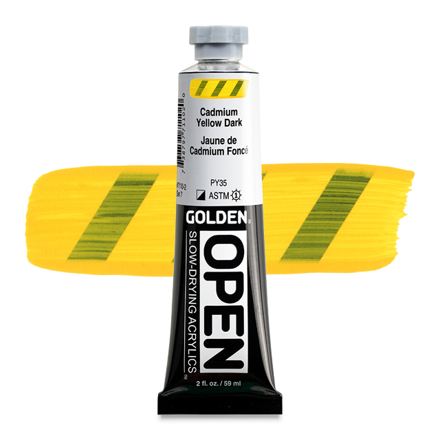 BUY Golden Acrylic 32 oz Cadmium Yellow Med