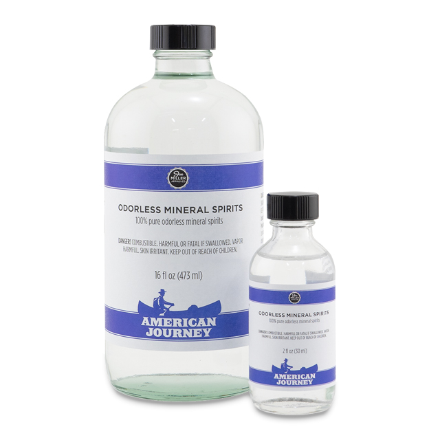 Odorless Mineral Spirits High Quality 1 Gallon Bottles 4 Bottles