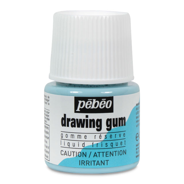 Pebeo Easy Peel Liquid Latex Masking Fluid - Drawing Gum - Dries Quickly -  For Ink - Watercolor - Gouache Painting & Illustration - Fine Arts & Crafts