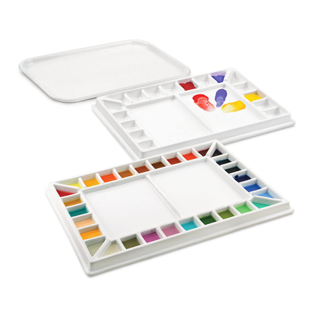 EASY Travel Watercolor Palette Set Up from Scratch! - KAREN